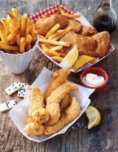 Malt Vinegar Fish and Chips Recipe